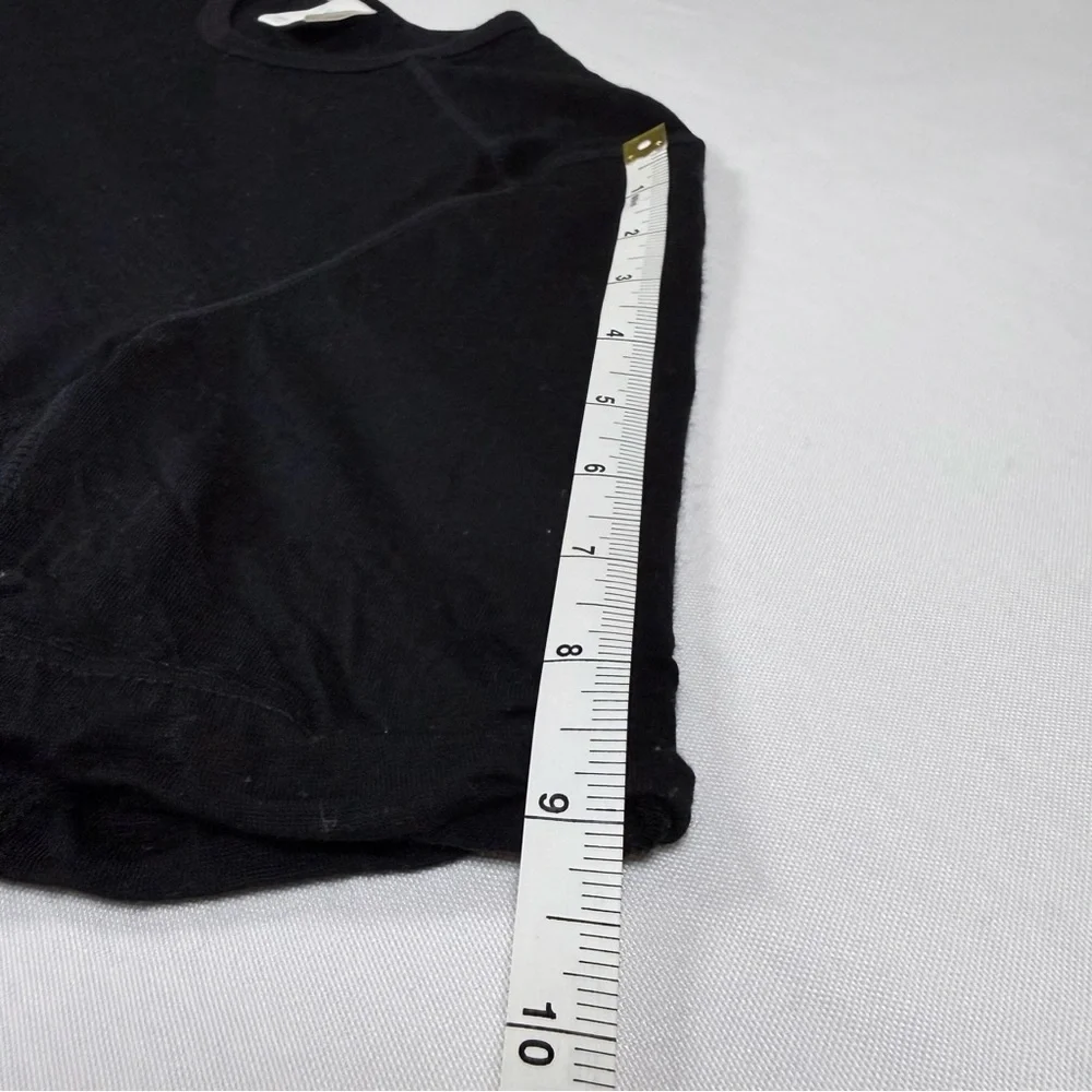 Sioro Black Merino Wool Top - Picture 5 of 7